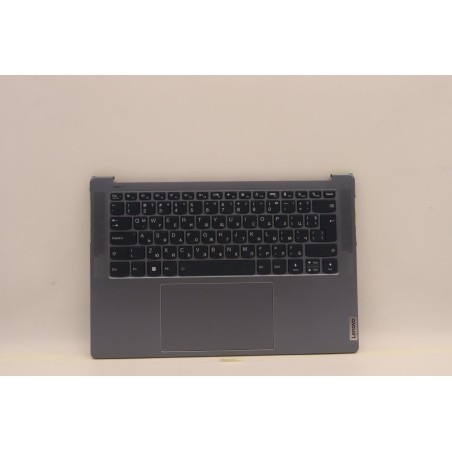 Lenovo 5CB1J23778 Palmrest Top Case con tastiera, Bulgaro, verde acqua scuro, UK