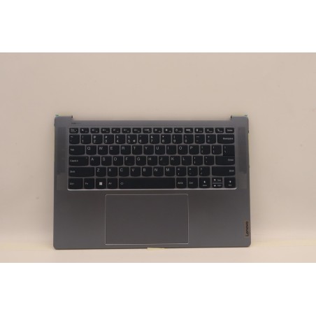 Lenovo 5CB1J23784 Palmrest Top Case con tastiera, Inglese (Stati Uniti/Europa), Verde acqua scuro