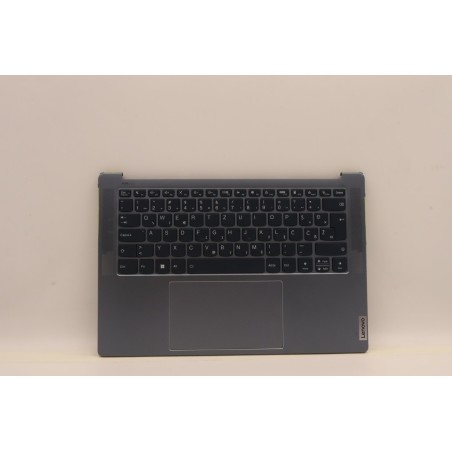 Lenovo 5CB1J23823 Palmrest Top Case con tastiera, Sloveno, Verde acqua scuro