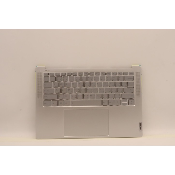 Lenovo 5CB1J23841 Palmrest Top Case con tastiera, Arabo, US