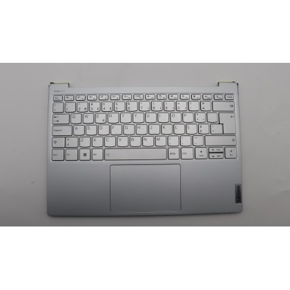 Lenovo 5CB1J31369 Palmrest Top Case con tastiera, Portoghese, Grigio nuvola