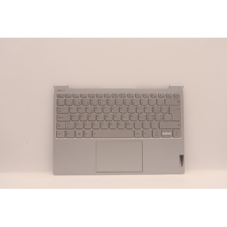 Lenovo 5CB1J31373 Palmrest Top Case con tastiera, Svizzera, Grigio nuvola