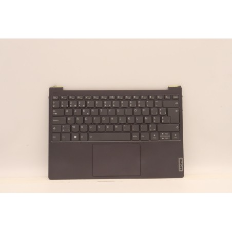Lenovo 5CB1J31381 Palmrest Top Case con tastiera, Belga, grigio tempesta, UK