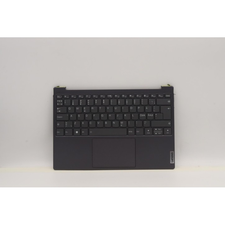 Lenovo 5CB1J31400 Palmrest Top Case con tastiera, Lingue scandinave, grigio tempesta