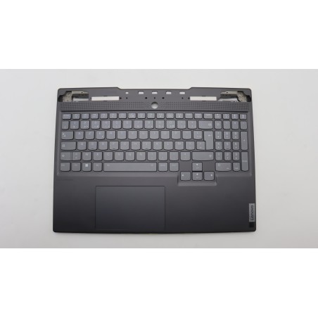 Lenovo 5CB1J31461 Palmrest Top Case con tastiera, Francese, Retroilluminazione RGB