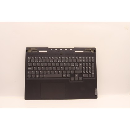 Lenovo 5CB1J31510 Palmrest Top Case con tastiera, Svizzera, Grigio onice, Retroilluminazione bianca
