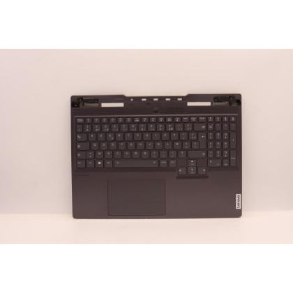 Lenovo 5CB1J32260 Palmrest Top Case con tastiera, Francese, grigio tempesta, Retroilluminazione RGB