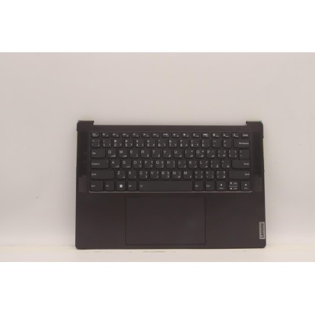 Lenovo 5CB1J35999 Palmrest Top Case con tastiera, Arabo, grigio tempesta, US