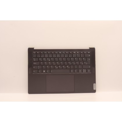 Lenovo 5CB1J37015 Palmrest Top Case con tastiera, Sloveno, grigio tempesta