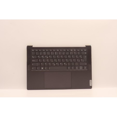 Lenovo 5CB1J37015 Palmrest Top Case con tastiera, Sloveno, grigio tempesta
