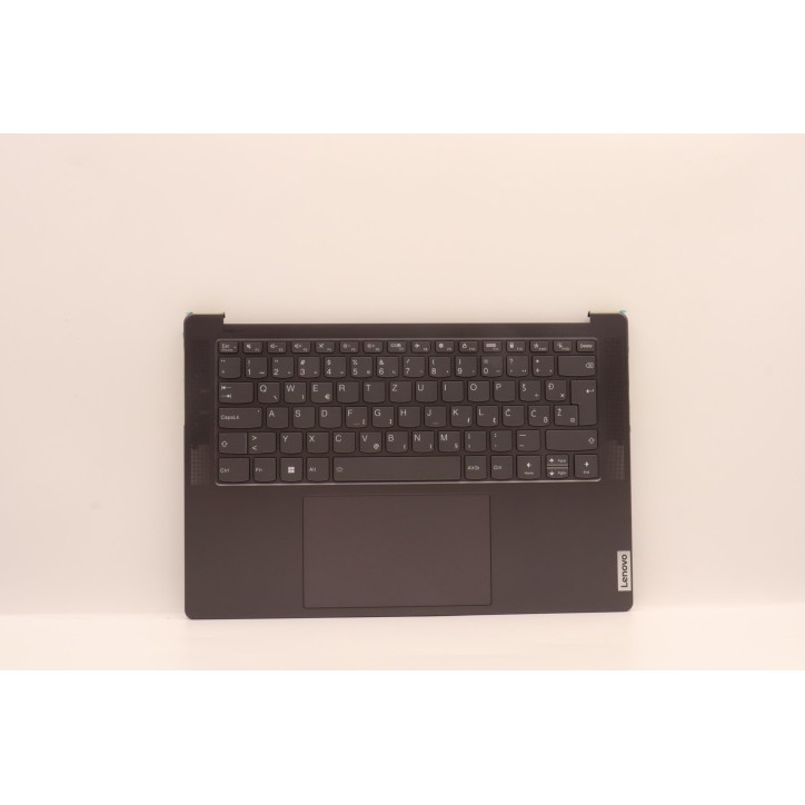 Lenovo 5CB1J37015 Palmrest Top Case con tastiera, Sloveno, grigio tempesta
