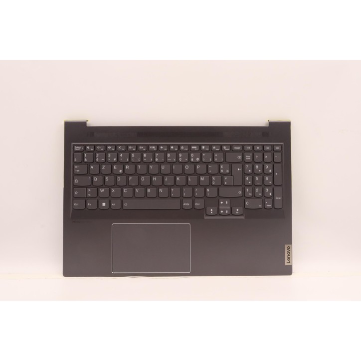 Lenovo 5CB1J37699 Palmrest Top Case con tastiera, Francese, Grigio