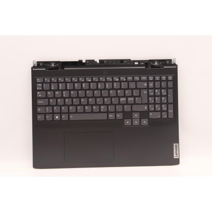 Lenovo 5CB1J38480 Palmrest Top Case con tastiera, Lingue scandinave, nero, Retroilluminazione