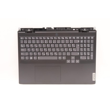 Lenovo 5CB1J38487 Palmrest Top Case con tastiera, Sloveno, Nero, Retroilluminazione
