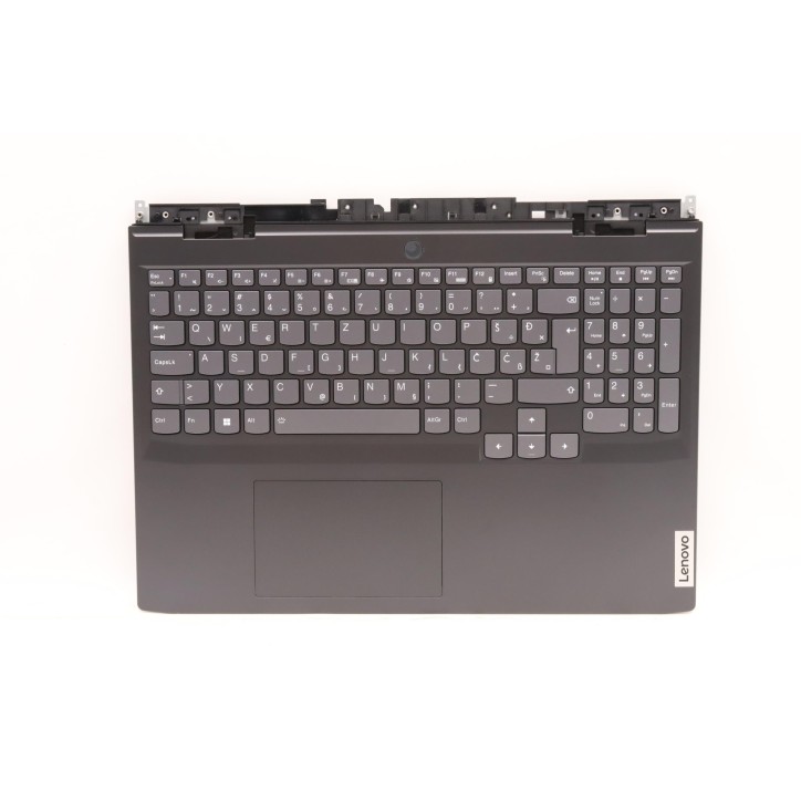 Lenovo 5CB1J38487 Palmrest Top Case con tastiera, Sloveno, Nero, Retroilluminazione
