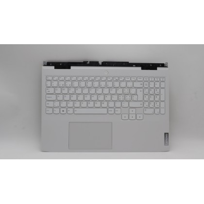 Lenovo 5CB1J50960 Palmrest Top Case con tastiera, Svizzera, bianco