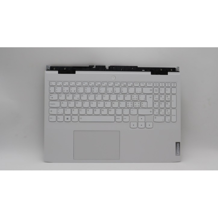 Lenovo 5CB1J50960 Palmrest Top Case con tastiera, Svizzera, bianco
