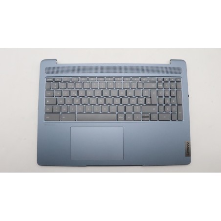 Lenovo 5CB1J51096 Palmrest Top Case con tastiera, Francese, Retroilluminazione RGB