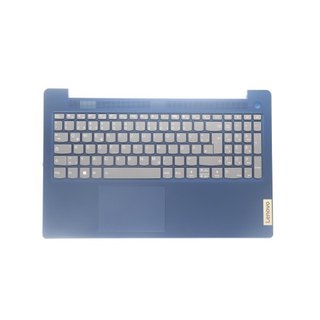 Lenovo 5CB1K95205 Palmrest Top Case con tastiera, Tedesco, blu scuro, Retroilluminazione
