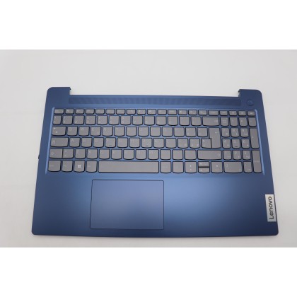 Lenovo 5CB1K95211 Palmrest Top Case con tastiera, Italiano, blu scuro, Retroilluminazione