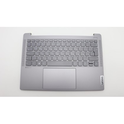 Lenovo 5CB1K97040 Palmrest Top Case con tastiera, Bulgaro, grigio artico, UK