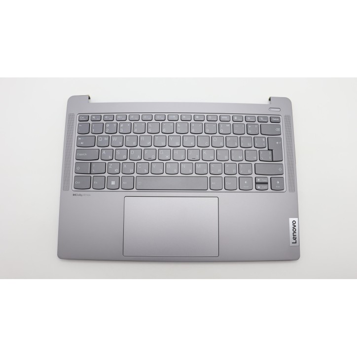 Lenovo 5CB1K97040 Palmrest Top Case con tastiera, Bulgaro, grigio artico, UK