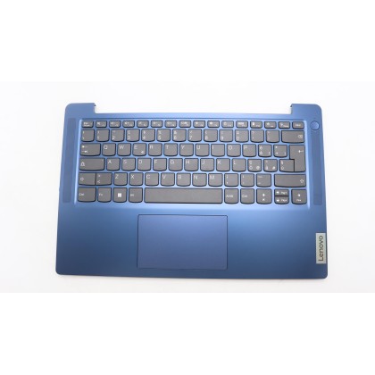 Lenovo 5CB1K97890 Palmrest Top Case con tastiera, Italiano, blu scuro, Senza_retroilluminazione, Senza lettore di impronte digit