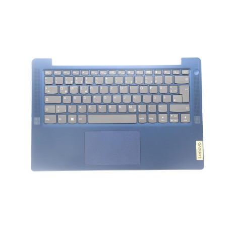 Lenovo 5CB1K97901 Palmrest Top Case con tastiera, Tedesco, blu scuro, Senza_retroilluminazione, Senza lettore di impronte digita