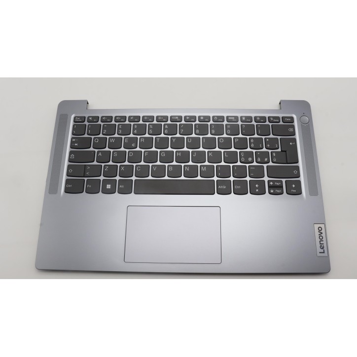 Lenovo 5CB1K97953 Palmrest Top Case con tastiera, Italiano, grigio artico, Senza_retroilluminazione, Senza lettore di impronte d