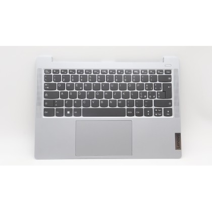 Lenovo 5CB1L10910 Palmrest Top Case con tastiera, Italiano, Grigio nuvola, Senza_retroilluminazione, Senza lettore di impronte d