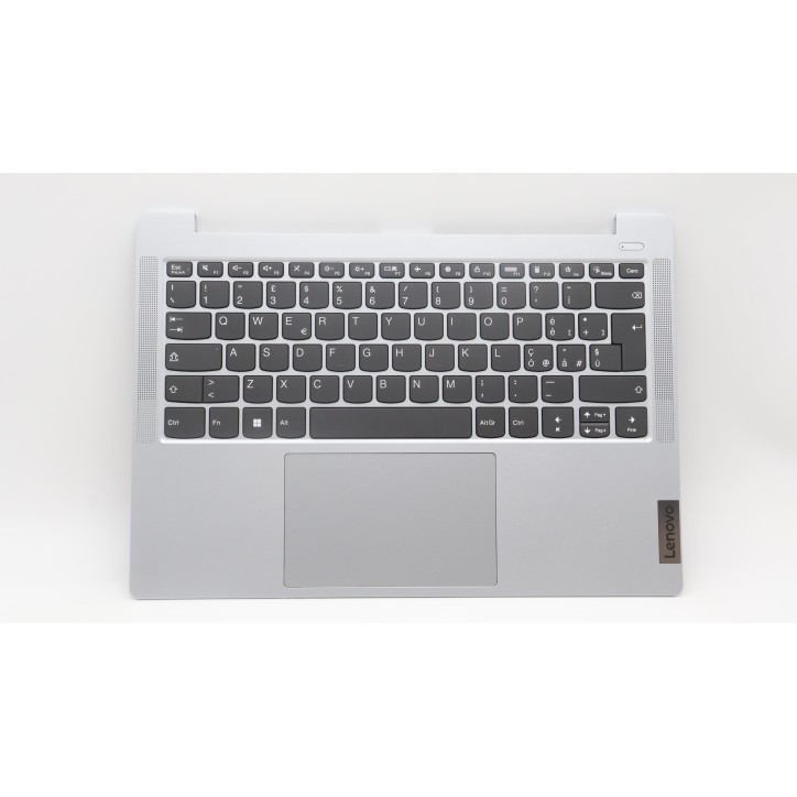 Lenovo 5CB1L10910 Palmrest Top Case con tastiera, Italiano, Grigio nuvola, Senza_retroilluminazione, Senza lettore di impronte d