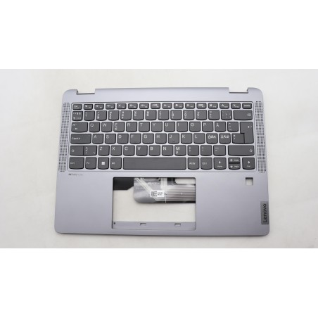 Lenovo 5CB1L30708 Palmrest Top Case con tastiera, Europa del Nord, Grigio artico