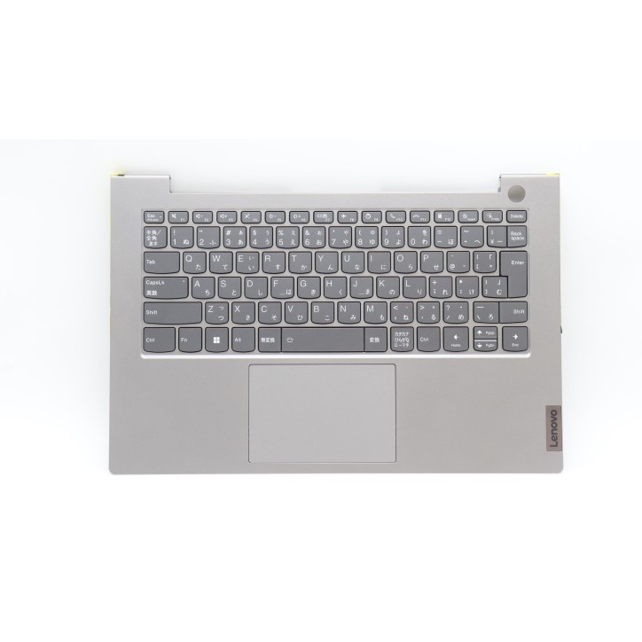 Lenovo 5CB1L41529 Palmrest Top Case con tastiera, Giapponese, Grigio minerale, Retroilluminazione