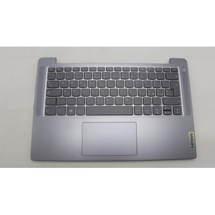 Lenovo 5CB1L49415 Palmrest Top Case con tastiera, Italiano, grigio artico, Retroilluminazione, Senza lettore di impronte digital
