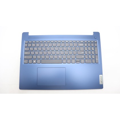 Lenovo 5CB1L53337 Palmrest Top Case con tastiera, Inglese (Stati Uniti/Europa), blu scuro, Senza_retroilluminazione, Senza letto