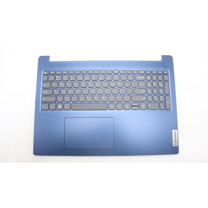 Lenovo 5CB1L53337 Palmrest Top Case con tastiera, Inglese (Stati Uniti/Europa), blu scuro, Senza_retroilluminazione, Senza letto