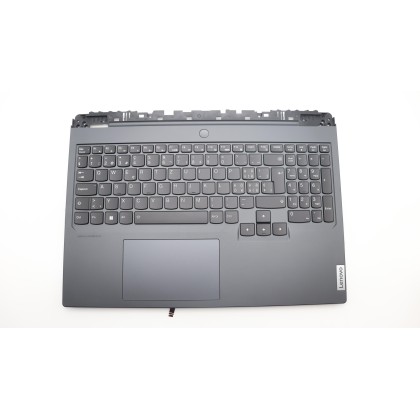 Lenovo 5CB1L53986 Palmrest Top Case con tastiera, Svizzera, Retroilluminazione bianca