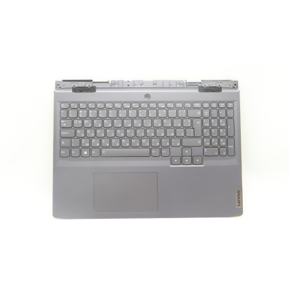 Lenovo 5CB1L55996 Palmrest Top Case con tastiera, Bulgaro, Retroilluminazione RGB, UK