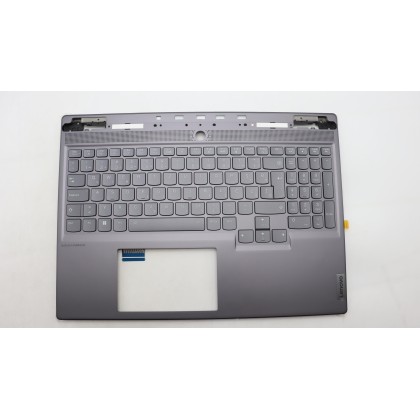 Lenovo 5CB1L68013 Palmrest Top Case con tastiera, Sloveno, Retroilluminazione RGB