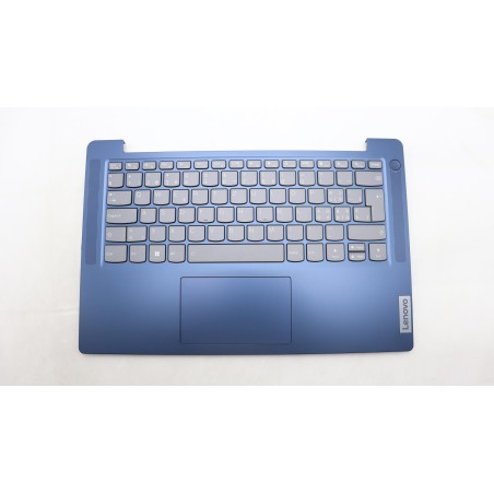 Lenovo 5CB1M46356 Palmrest Top Case con tastiera, Svizzera, Blu scuro, Senza_lettore di impronte digitali