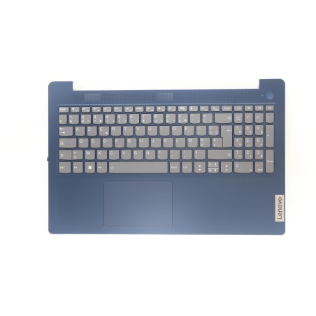 Lenovo 5CB1M47011 Palmrest Top Case con tastiera, Francese, Blu scuro, Retroilluminazione