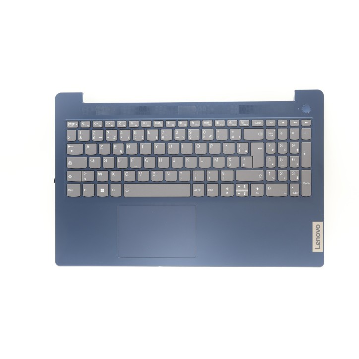 Lenovo 5CB1M47011 Palmrest Top Case con tastiera, Francese, Blu scuro, Retroilluminazione