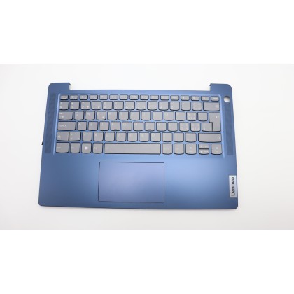 Lenovo 5CB1M47965 Palmrest Top Case con tastiera, Svizzera, Blu scuro, Impronta digitale