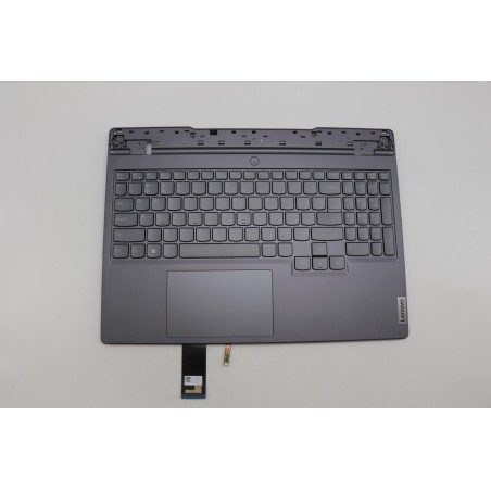 Lenovo 5CB1N90899 Palmrest Top Case con tastiera, Inglese, Grigio