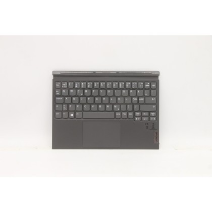 Lenovo 5D20Z70302 Tastiera esterna, Stazione di espansione, Europa del Nord, Grigio, Senza retroilluminazione