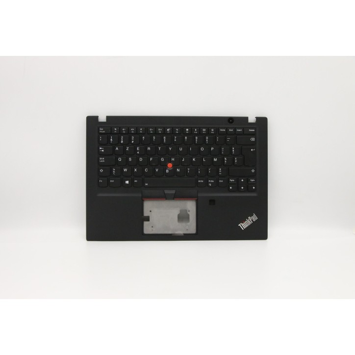 Lenovo 5M10V16634 Palmrest Top Case con tastiera, Belga, nero, Retroilluminazione, UK