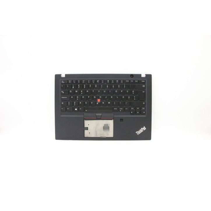 Lenovo 5M10V16647 Palmrest Top Case con tastiera, Estone, Nero, Retroilluminazione