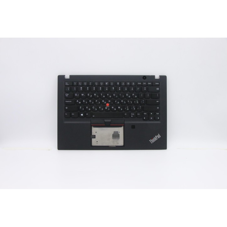 Lenovo 5M10V16660 Palmrest Top Case con tastiera, Ebraico, nero, Retroilluminazione, Impronta digitale