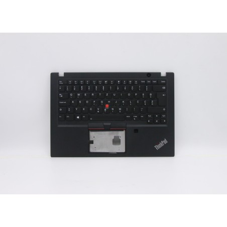 Lenovo 5M10V16682 C-Cover with keyboard, Slovenian, Black, Backlight, UK
