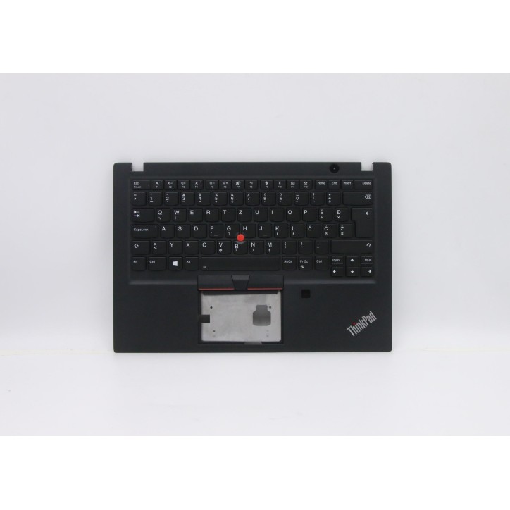 Lenovo 5M10V16682 C-Cover with keyboard, Slovenian, Black, Backlight, UK